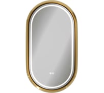 Зеркало настенное с подсветкой в ванную Iva Magic Gold 500х900 LED сенсор антипар Teymi T20621 ЦБ-00270895