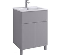 Тумба под раковину AQUATON Форест Про 60 туманный серый 1A297001FR4D0