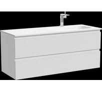 Тумба подвесная SANCOS Folk правая 1195х445х500, c двумя ящиками оснащенными доводчиками, Bianco, арт. FL120RW