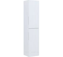 Пенал напольный Aquanet Джейн 35, цвет белый сатин 00334579