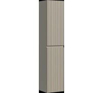 Шкаф-пенал подвесной Sancos SANCOS Code, 350х350х1650 мм, цвет серая платина, арт. PCD35GP