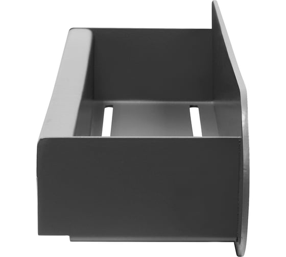 Полка для ванной комнаты GreenWeen OMEGA 500 мм, черная GW-OMEGA-500-B