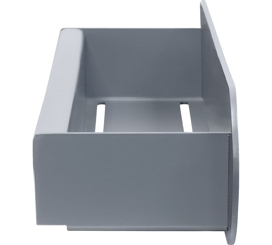 Полка для ванной комнаты GreenWeen OMEGA 500 мм, серая GW-OMEGA-500-G