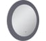 Зеркало EQUIL Mirage LED 80, серый муар zkMIRAGE80 2