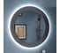 Зеркало EQUIL Mirage LED 80, серый муар zkMIRAGE80 4