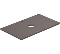 Столешница EQUIL Smile 80 на тумбу, лен антрацит/графит (78531), stSMILE80-07