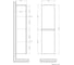 Пенал настенный Art&Max ELEGANT подвесной, Ниагара AM-ELEGANT-1500-2А-SO-NG-LED-P 5
