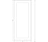 Зеркало EVOFORM в багетной раме, со встроенным LED-светильником 30,5 W 60x140 см BY 2215 3