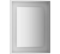 Зеркало EVOFORM в багетной раме, со встроенным LED-светильником 20 W 70x75 см BY 2202