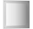 Зеркало EVOFORM в багетной раме, со встроенным LED-светильником 26,5 W 90x90 см BY 2211 1