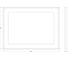 Зеркало EVOFORM в багетной раме, со встроенным LED-светильником 25,5 W 100x75 см BY 2205 3