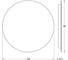 Зеркало EVOFORM с LED-подсветкой 12 W, 50 см, без выключателя, теплый белый свет BY 2552 3