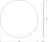 Зеркало EVOFORM с LED-подсветкой 18 W, 70 см, сенсорный выключатель, нейтральный белый свет BY 2644 3