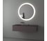 Зеркало EVOFORM с контурной LED подсветкой 25,5 W, 100 см, без выключателя, нейтральный белый свет BY 2527 2