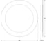 Зеркало EVOFORM с контурной LED подсветкой 13,5 W, 60 см, без выключателя, нейтральный белый свет BY 2523 3