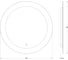 Зеркало EVOFORM с контурной LED подсветкой 16,5 W, 70 см, сенсорный выключатель, нейтральный белый свет BY 2624 3
