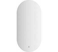 Зеркало EVOFORM с контурной LED подсветкой 16,5 W (40х80 см, сенсорный выключатель, теплый белый свет BY 2696