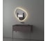 Зеркало EVOFORM с контурной LED подсветкой 25 W 90х90 см, без выключателя, теплый белый свет BY 2576 2