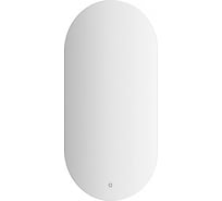 Зеркало EVOFORM с контурной LED подсветкой 21,5 W 50х100 см, без выключателя, теплый белый свет BY 2597