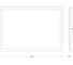 Зеркало со встроенным LED-светильником EVOFORM 29,5 W (100х70 см) (Без выключателя) BY 2137 3