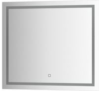 Зеркало со встроенным LED-светильником EVOFORM 22 W (70х60 см) (Сенсорный выключатель) BY 2434