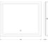 Зеркало со встроенным LED-светильником EVOFORM 22 W (70х60 см) (Сенсорный выключатель) BY 2434 3