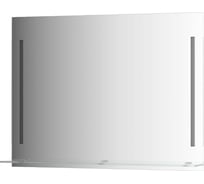 Зеркало с полочкой EVOFORM 100 см с 2-мя встроенными LED-светильниками 11 W (100x75 см) BY 2166