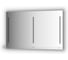 Зеркало с полочкой EVOFORM 120 см с 3-мя встроенными LED-светильниками 16,5 W (120x75 см) BY 2168 1