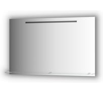 Зеркало с полочкой EVOFORM 120 см со встроенным LED-светильником 7 W (120x75 см) BY 2159