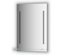 Зеркало с полочкой EVOFORM 50 см с 2-мя встроенными LED-светильниками 11 W (50x75 см) BY 2160