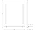 Зеркало с полочкой EVOFORM 55 см с 2-мя встроенными LED-светильниками 11 W (55x75 см) BY 2161 2
