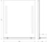 Зеркало с полочкой EVOFORM 60 см с 2-мя встроенными LED-светильниками 11 W (60x75 см) BY 2162 2