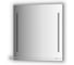 Зеркало с полочкой EVOFORM 70 см с 2-мя встроенными LED-светильниками 11 W (70x75 см) BY 2163 1