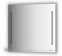 Зеркало с полочкой EVOFORM 80 см с 2-мя встроенными LED-светильниками 11 W (80x75 см) BY 2164