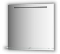Зеркало с полочкой EVOFORM 80 см со встроенным LED-светильником 6 W (80x75 см) BY 2156