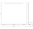 Зеркало с полочкой EVOFORM 80 см со встроенным LED-светильником 6 W (80x75 см) BY 2156 2