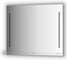 Зеркало с полочкой EVOFORM 90 см с 2-мя встроенными LED-светильниками 11 W (90x75 см) BY 2165 1