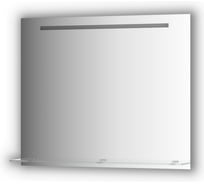 Зеркало с полочкой EVOFORM 90 см со встроенным LED-светильником 6,5 W (90x75 см) BY 2157