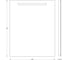 Зеркало со встроенным LED-светильником EVOFORM 4 W (60x75 см) BY 2103 2