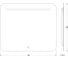 Зеркало со встроенным LED-светильником EVOFORM 5,5 W (70х60 см) (Сенсорный выключатель) BY 2444 3