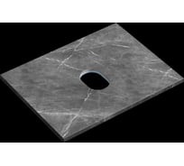 Столешница для ванной комнаты Sancos 600×460 мм, цвет black sky арт. TT60A1