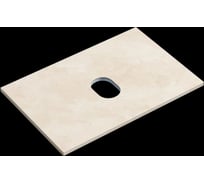 Столешница для ванной комнаты Sancos 700×460 мм, цвет kreman арт. TT70A2