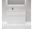 Тумба напольная левая Sancos Folk Floor 1190×445×850 мм, с двумя ящиками оснащёнными доводчиками, цвет Bianco, арт. FL120FLW 2