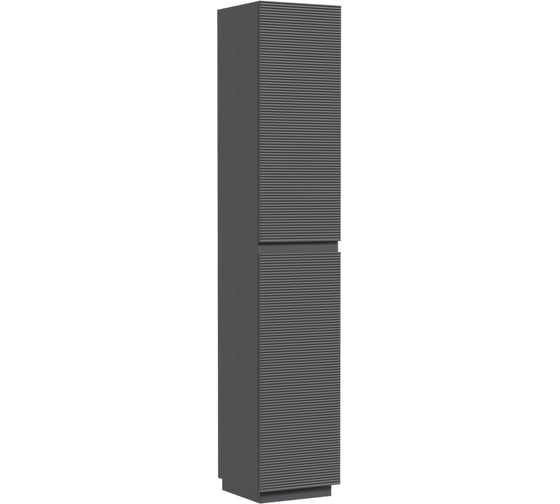 Шкаф-пенал напольный Sancos Folk Floor, 350×350×1880 мм, цвет Grey soft, арт. PFL35FGS 1