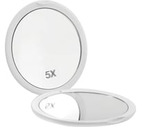 Зеркало двойное складное Camelion M148-SM C01 белый (1х/5х) 15877