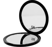 Зеркало двойное складное Camelion M148-SM C02 черный (1х/5х) 15878