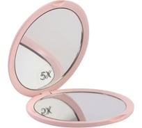 Зеркало двойное складное Camelion M148-SM C14 розовый (1х/5х) 15879