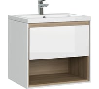 Тумба под раковину Cersanit LOUNA для COMO 80 подвесная, белый SP-SZ LOU-CO80/Wh