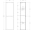 Шкаф подвесной BelBagno Rovere Rustico, правый FLY-MARINO-1500-2A-SC-RR-P-R 3