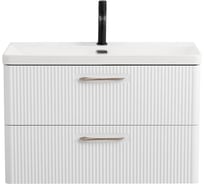 Подвесная база под раковину BelBagno DUE-800-2C-SO-BL-P